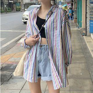 Striped Shirt Rainbow - One Size
