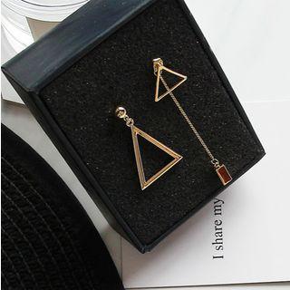 Triangle Non Matching Earring