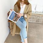 Open-front Cotton Coat