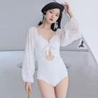 Long-sleeve Swimsuit (various Designs)