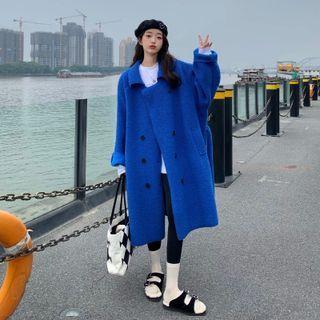 Lapel Long-sleeve Long Coat