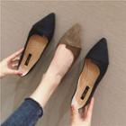 Paneled Pointed Flats