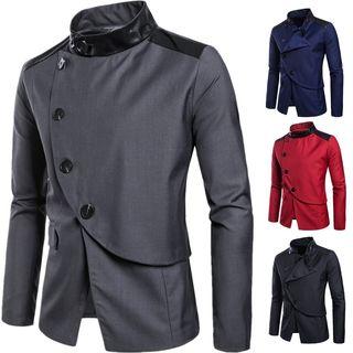 Asymmetrical Single-breasted Blazer