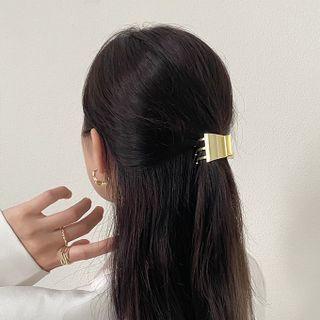 Rhinestone / Polished Alloy Hair Clamp