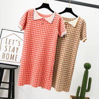 Checked Polo Dress