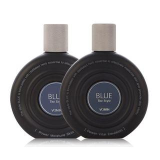 Vonin - Blue Power Set: Moisture Skin 150ml + Vital Emulsion 150ml + Moisture Skin 35ml + Vital Emulsion 35ml + Essence 17ml + Formula 5ml + Eye Lift 6ml
