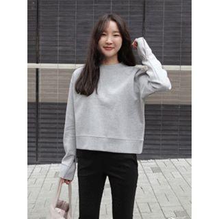Zip-detail Neoprene Pullover