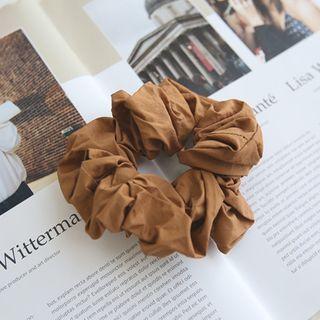 Fabric Hair Tie Brown - One Size