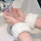 Coral Fleece Face Wash Wristband / Hook / Set