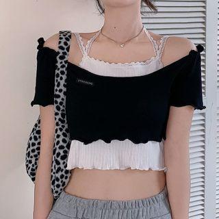 Strappy Top / Short-sleeve T-shirt