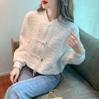 Frog Buttoned Baseball Jacket