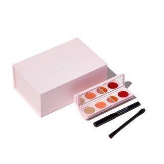 Blessed Moon - Blessed Moon Kit - 4 Types Jamong Juicy: Light Pink Case - Brown Eyeliner