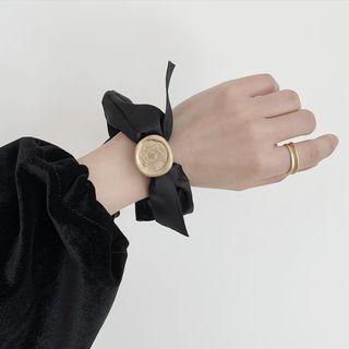 Wax Seal Style Bow Scrunchie