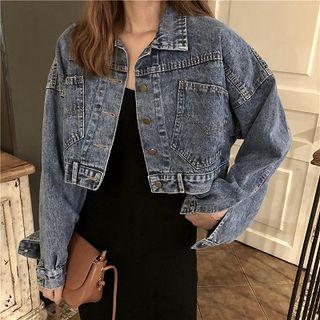 Denim Jacket / Stappy Midi Dress