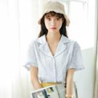 Lace Short Sleeve Shirt