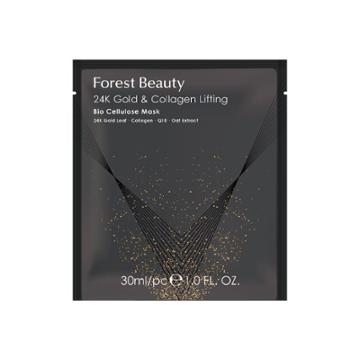 Forest Beauty - 24k Gold & Collagen Lifting Bio Cellulose Mask 1 Pc
