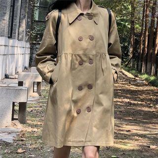 Double-breasted Jacket As Shown In Figure - One Size
