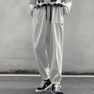 Corduroy Wide Leg Sweatpants