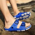 Couple Matching Double Buckle Sandals