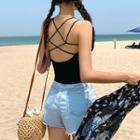 Strappy-back Sleeveless Top