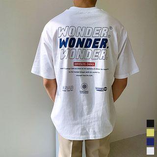 Cover Letter-printed T-shirt