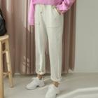 Patch-pocket Baggy Sweatpants
