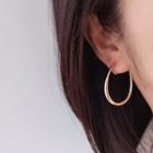 Polished Alloy Cuff Earring 1 Pair - Gold - One Size