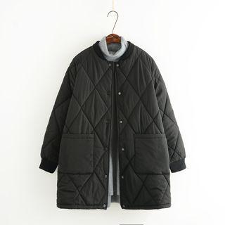Plain Quilted Coat