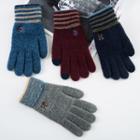 Stripe Touchscreen Gloves