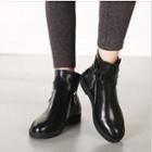 Side-zip Short Boots