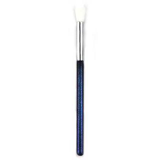Wooden Handle Makeup Brush Purplish Blue Wooden Handle Makeup Brush - One Size