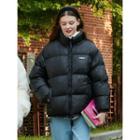 Snug Club Reversible Fleece Padded Jacket Black - One Size