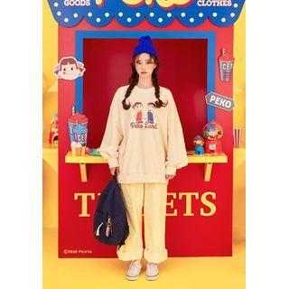 Pastel Wide Cargo Pants
