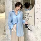 Long-sleeve Loose-fit Shirt / Loose-fit Pants
