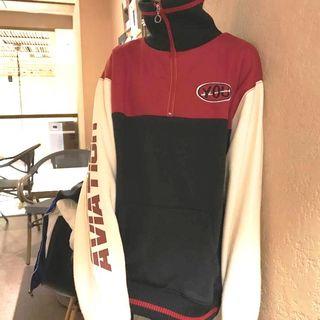 Print High-neck Pullover