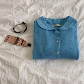 Round-collar Summer Cardigan