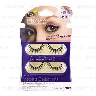 D-up - Models Selections Eyelashes Duex Eyes (#902 Devil Eyes) 2 Pairs