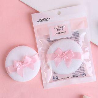 Bow Powder Puff As Shown In Figure - One Size