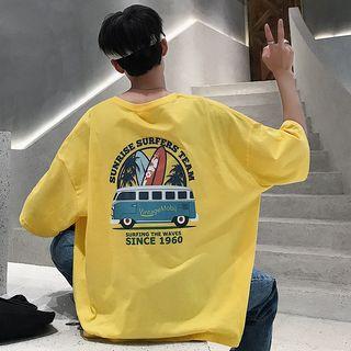 Van Print Short-sleeve T-shirt