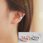 925 Sterling Silver Perforated Ear Cuff