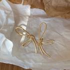Knot Alloy Earring 1 Pair - Silver - One Size