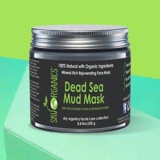 Sky Orgranics  - Dead Sea Mud Mask, 8.8oz 8.8oz / 250g