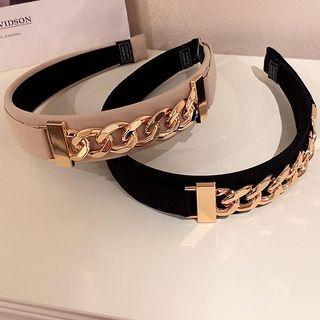 Chunky Chain Accent Headband