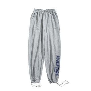 Lettering Harem Pants / Drawstring Pants