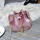 Velvet Bucket Bag