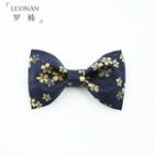 Cherry Blossom Print Bow Tie