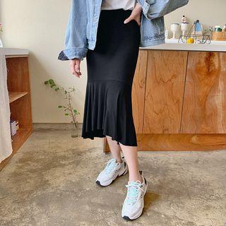 Soft Touch Midi Mermaid Skirt
