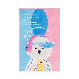 Missha - Real Solution Tencel Sheet Mask Intensive Moisturizing 1pc (beyond Closet Edition) 30ml