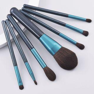 Set Of 7 : Make-up Brush Set Of 7 - 22062401 - Blue - One Size