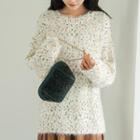 Dotted Furry Sweater